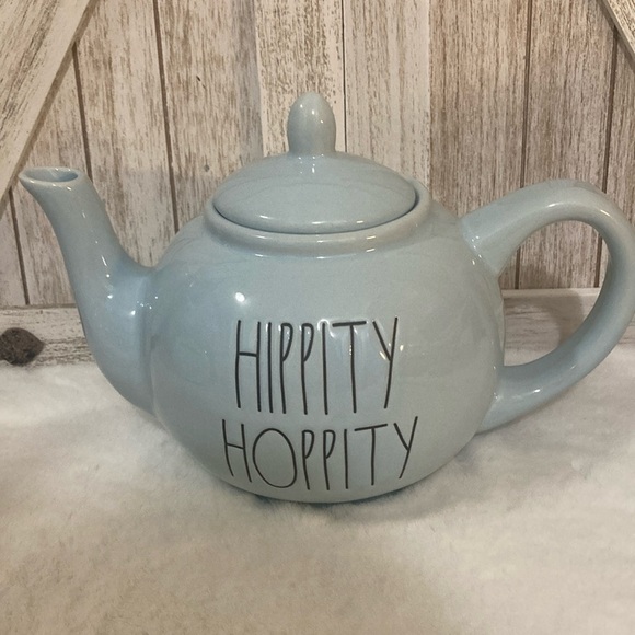 Rae Dunn Hippity Hoppity Teapot - Picture 1 of 6